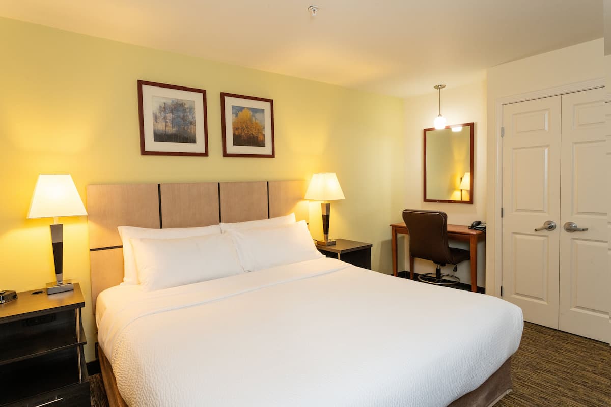 suite, 1 king bed with sofa bed | 1 bedroom, in-room safe, desk, iron/ironing board