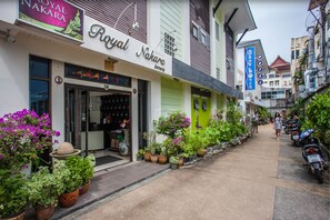 Fachada de la propiedad