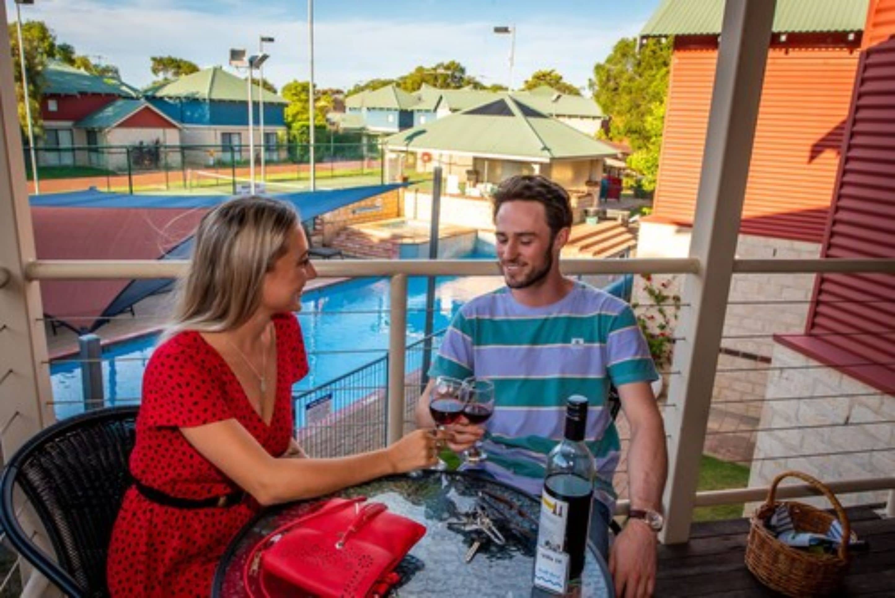 Vila, 2 quartos, ao lado da piscina | Terraço/pátio