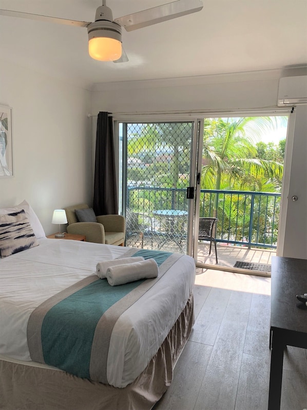 Familienstudio, Balkon | Wohnbereich