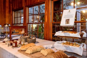 Daily buffet breakfast (AUD 40.00 per person)