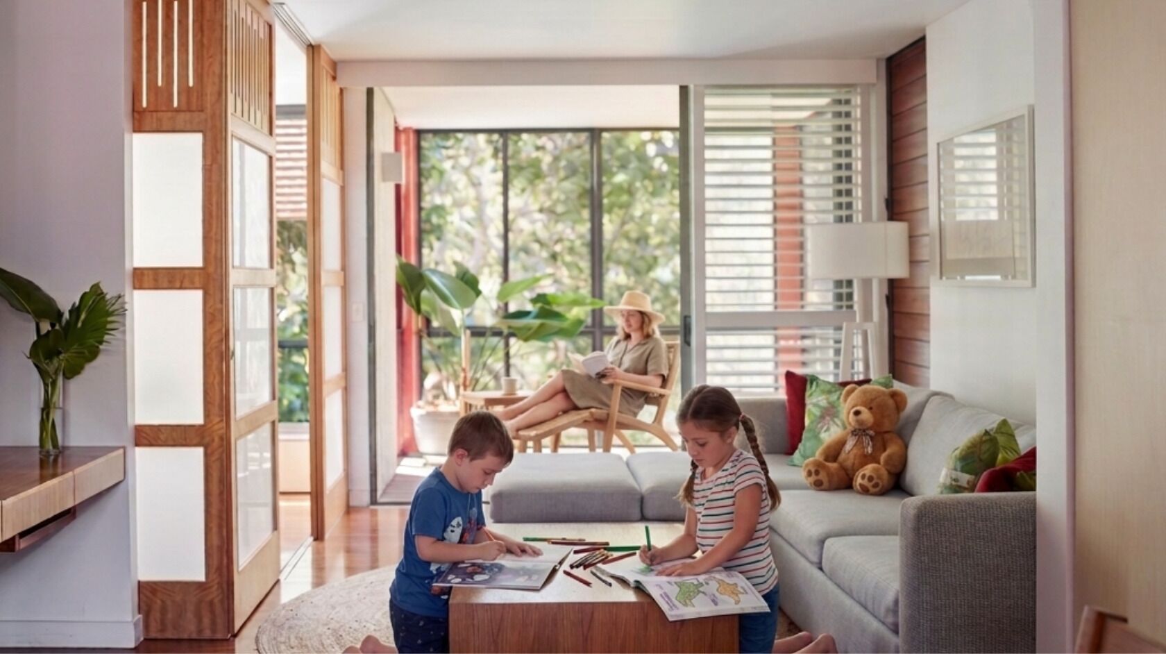 Rainforest Resort Family Suite | Premium bedding, minibar, in-room safe, individually furnished