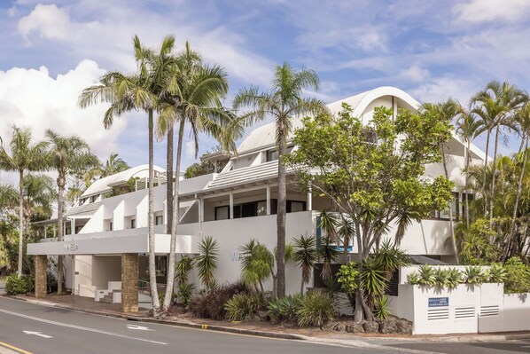 Fachada de la propiedad