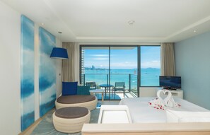 Habitación Premium, 1 cama King size, con acceso al salón lounge del club (Executive Tower) | Vista desde la habitación