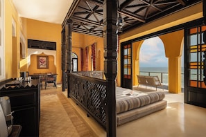 Two Bedroom Morocccan Beachfront Villa | Living area