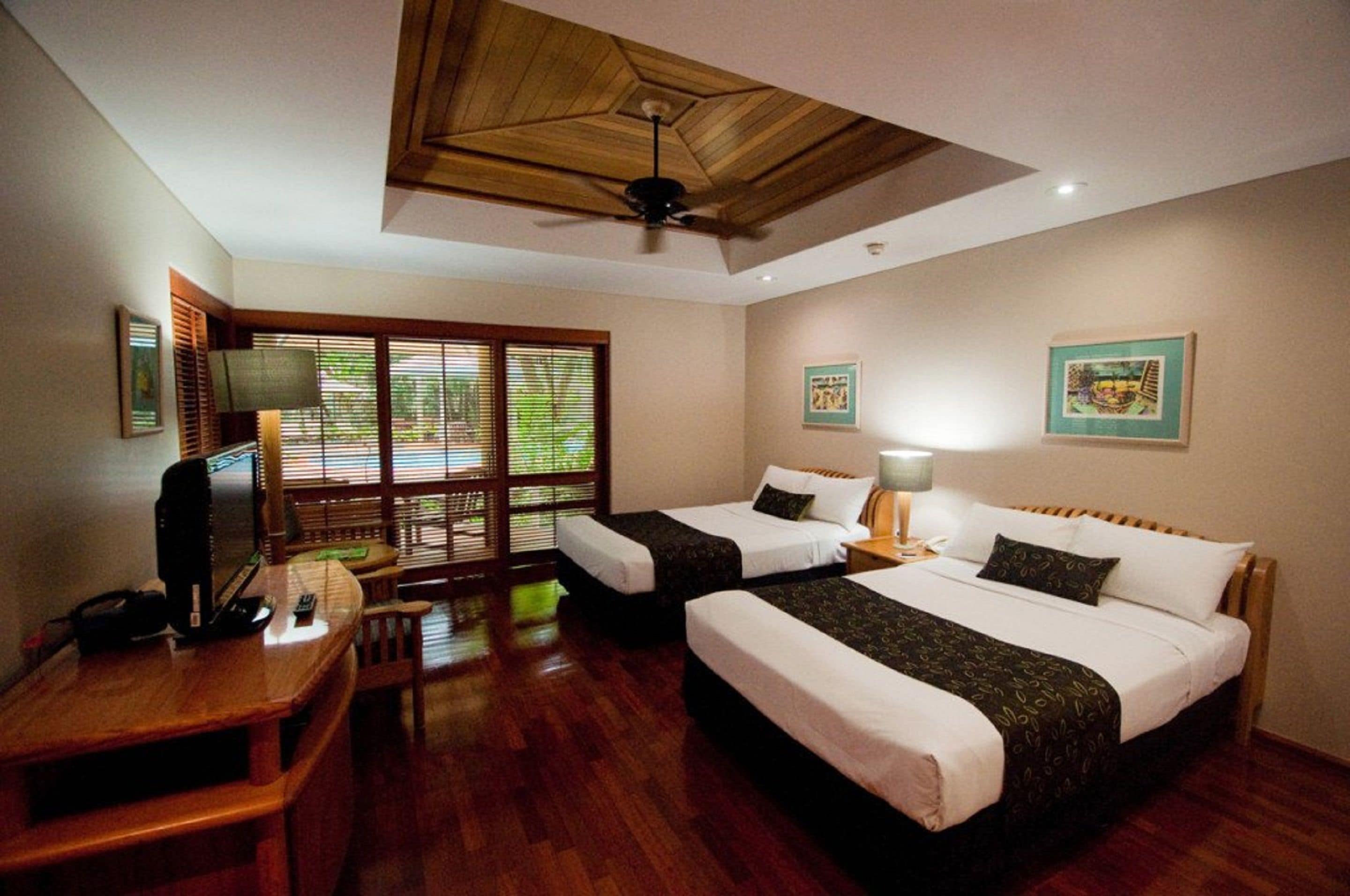 island suite twin room | 1 bedroom, in-room safe, iron/ironing board, free wifi