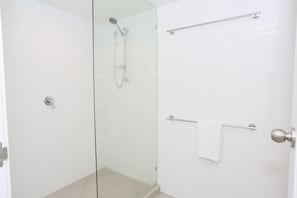 Shower, towels