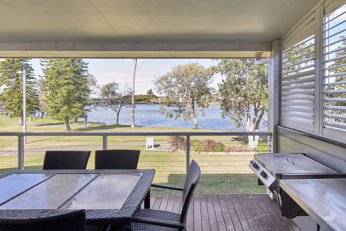 Standaard villa, niet-roken, keuken (Lakeview Villa) | Terras