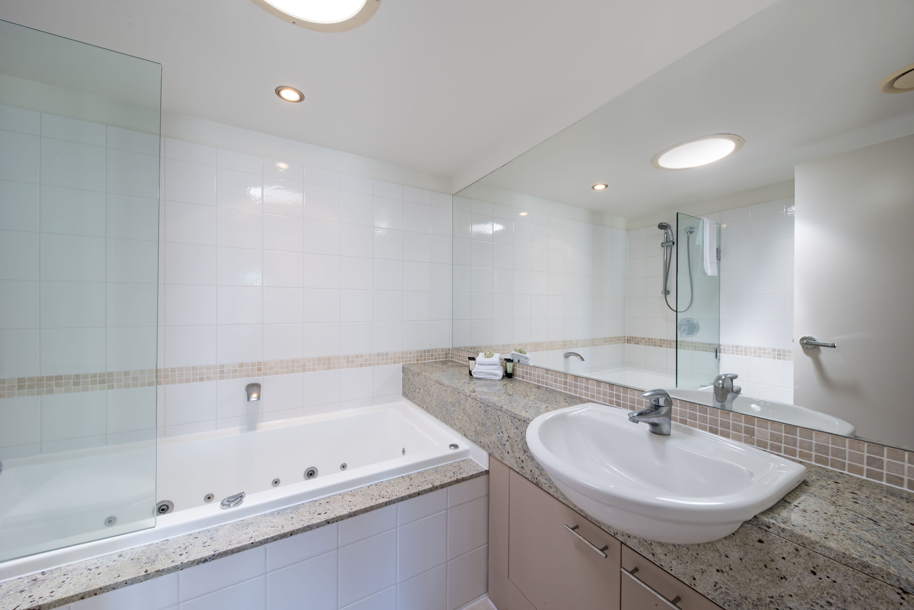 4 bedroom 5 bathroom top floor spa penthouse | bathroom | designer toiletries, hair dryer, towels, soap