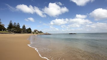 On the beach