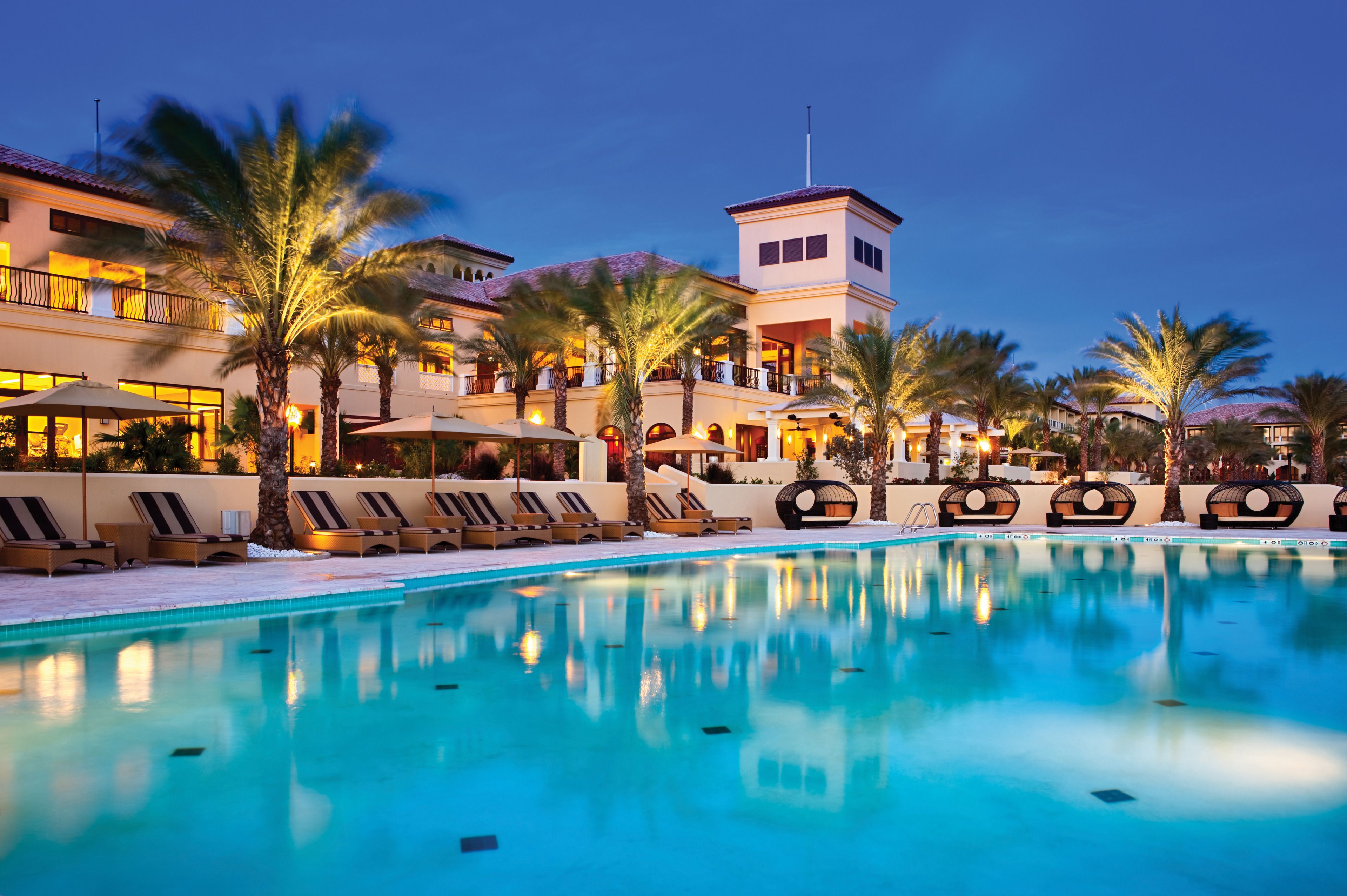 3 outdoor pools
