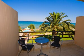 Uitzicht vanaf balkon