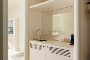 Quarto, vista para o oceano | 1 quarto, roupas de cama premium, frigobar
