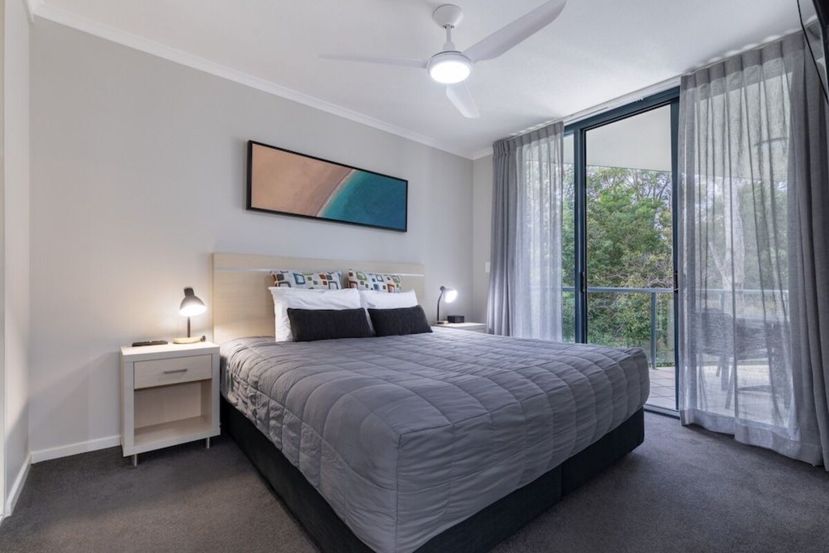 Blackout curtains, iron/ironing board, free WiFi, bed sheets
