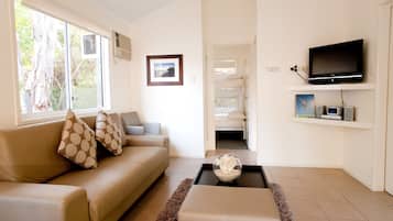 Cabin (Billabong View- Cabarita) | Living area | TV, DVD player
