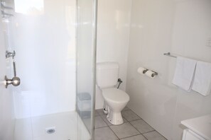 Queen Room | Bathroom | Free toiletries, towels, soap, shampoo - The Park Motel (Charters Towers)