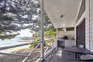 Villa, 1 chambre, bain à remous, vue océan | Terrasse/Patio