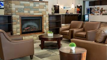 Coin salon dans le hall