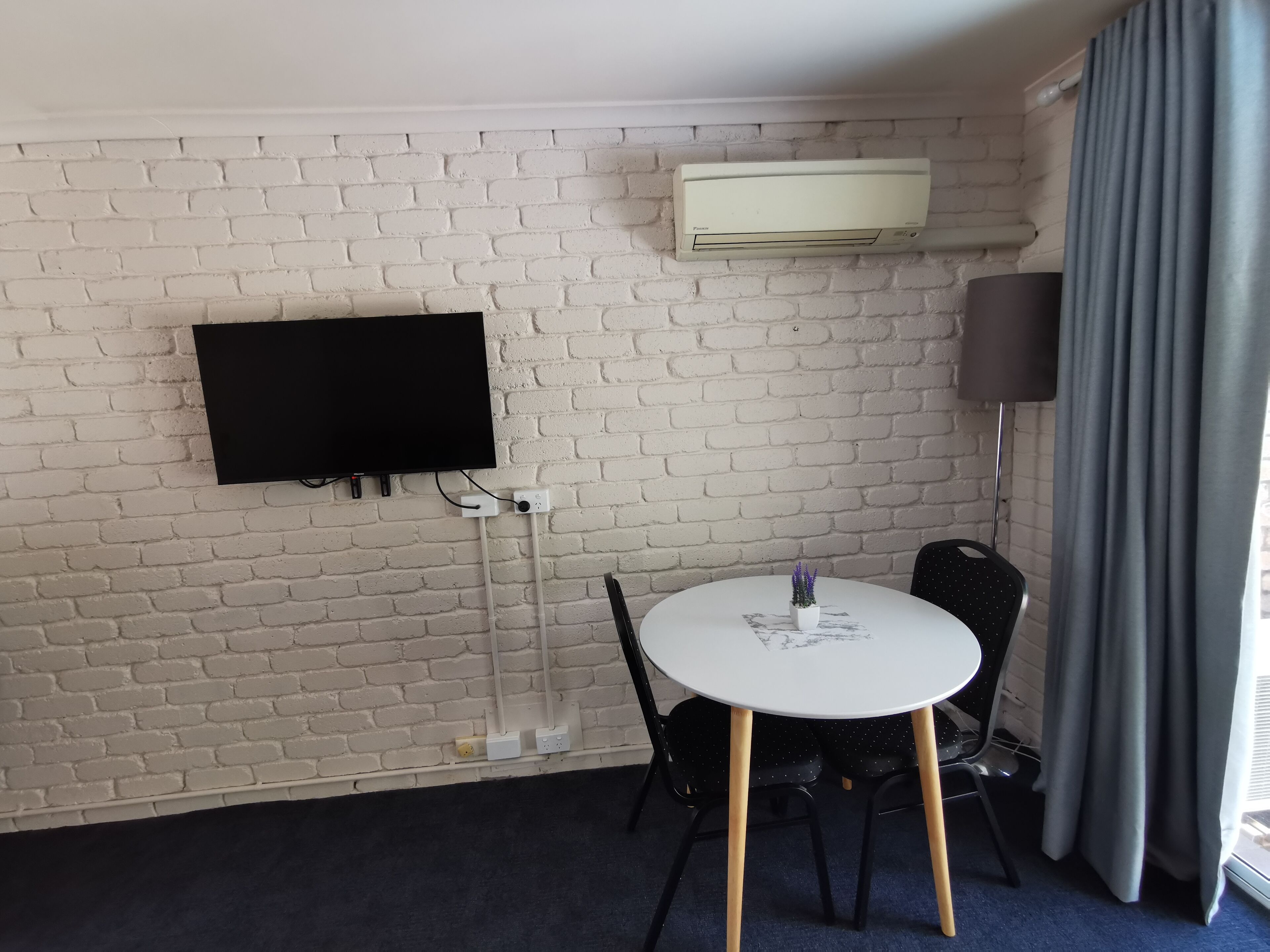 1 bedroom, premium bedding, desk, blackout curtains