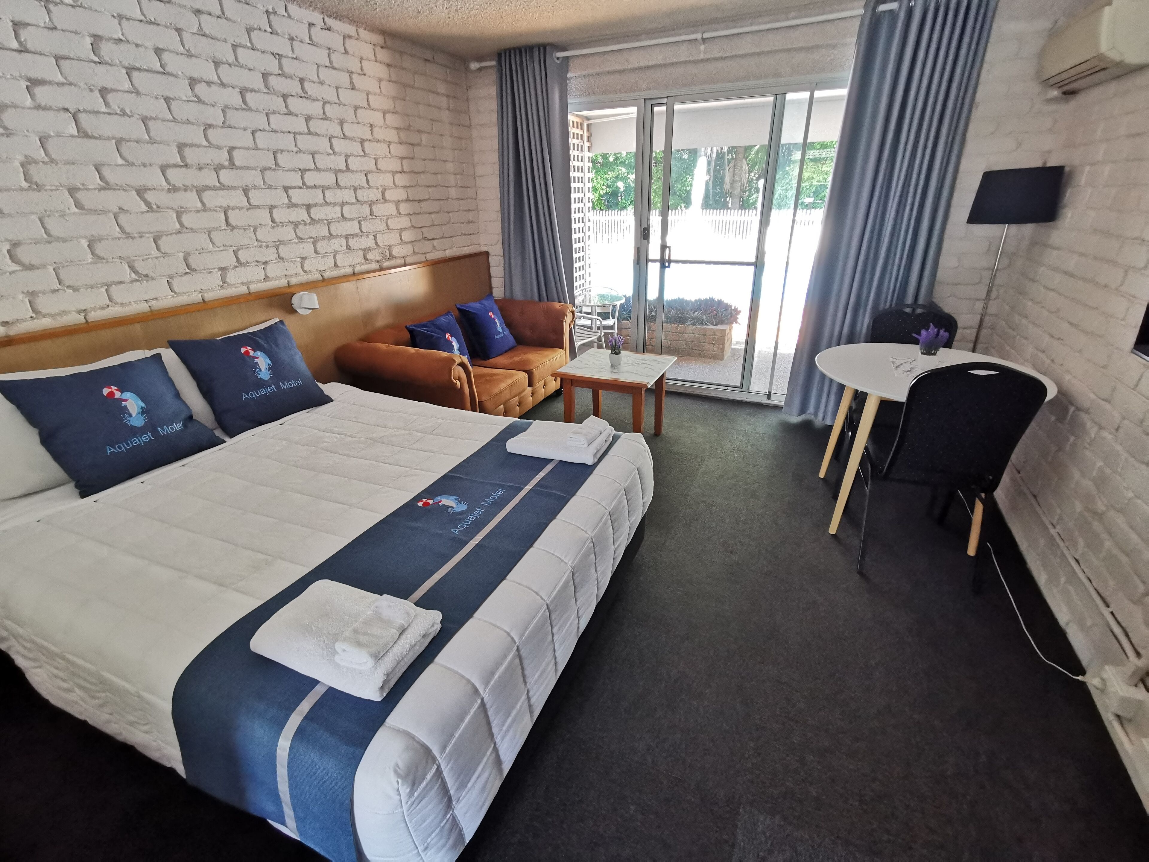 queen room | 1 bedroom, premium bedding, desk, blackout curtains