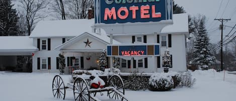 Voorkant van accommodatie