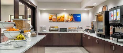 Free daily full breakfast