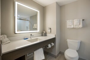 Standard Room, 2 Queen Beds | In-room safe, desk, laptop workspace, blackout drapes