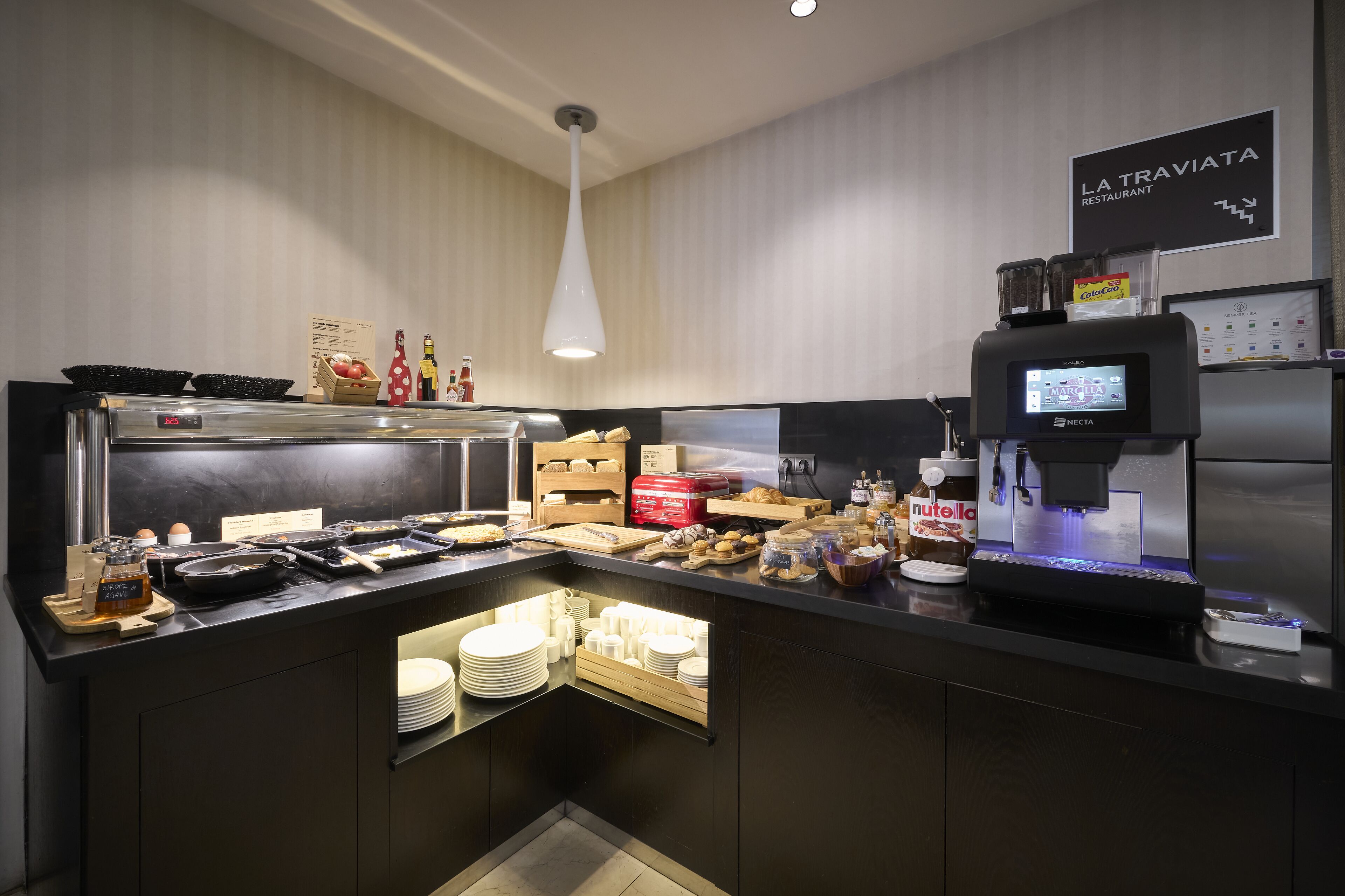 daily buffet breakfast (eur 19 per person)