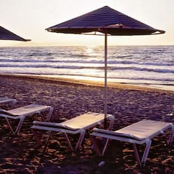 Private beach, sun loungers, beach umbrellas, beach towels