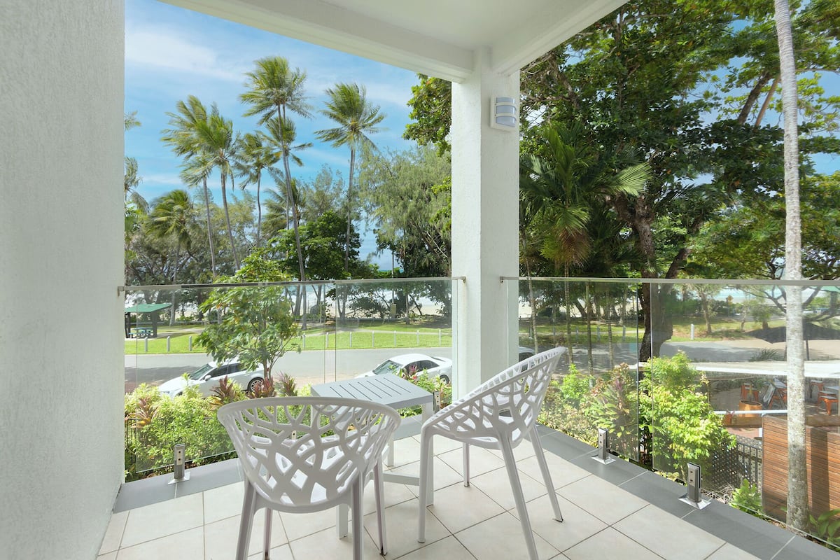Luxury-Suite, 3 Schlafzimmer, Balkon, Meerblick | Blick auf das Wasser