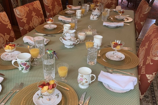 Free daily full breakfast