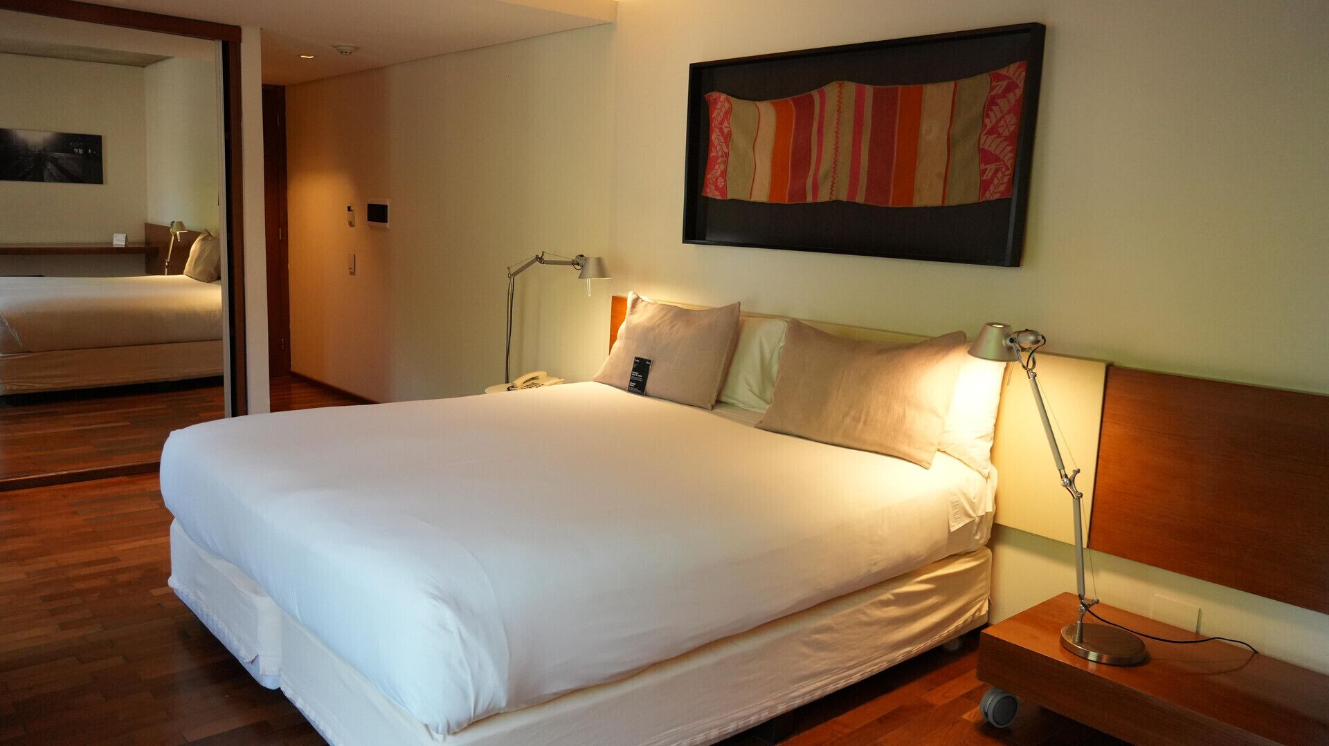 Premium bedding, down duvets, minibar, in-room safe