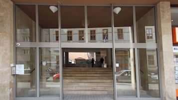 Interior entrance