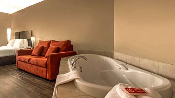 Suite, 1 King Bed with Sofa bed, Non Smoking | Desk, blackout drapes, soundproofing, free cribs/infant beds
