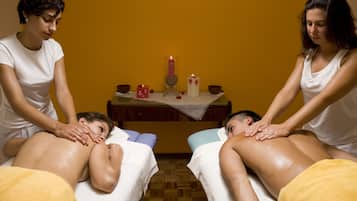 Couples treatment rooms, sauna, hot tub, steam room, Turkish bath