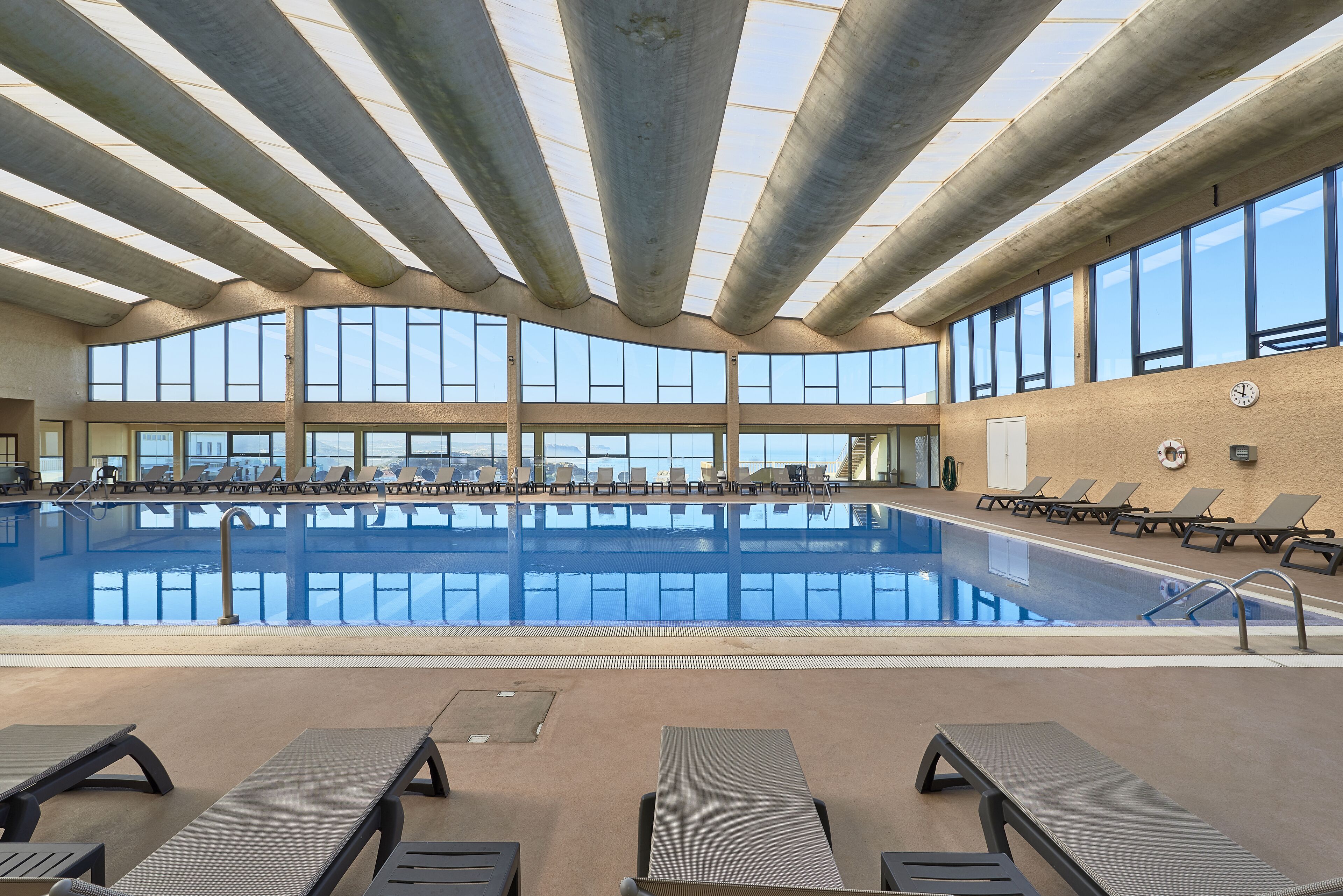 Indoor pool, 2 outdoor pools, pool umbrellas, sun loungers