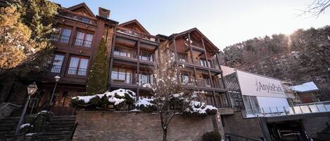 Façade de l’hébergement