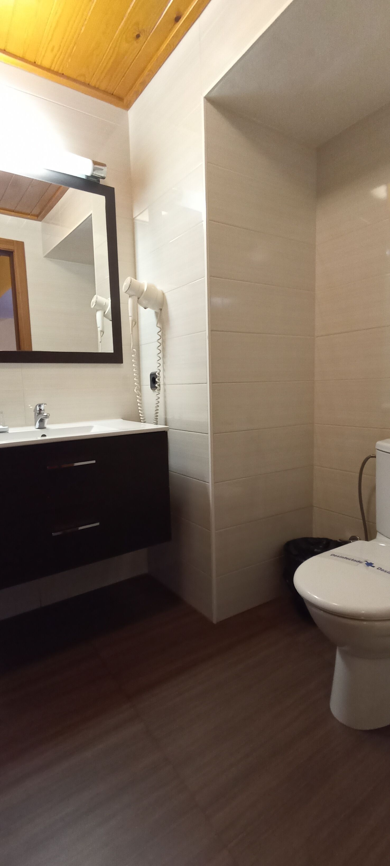 family room | bathroom | shower, free toiletries, hair dryer, towels