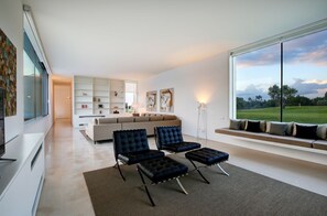 Villa Design, 4 chambres, piscine privée | Coin séjour