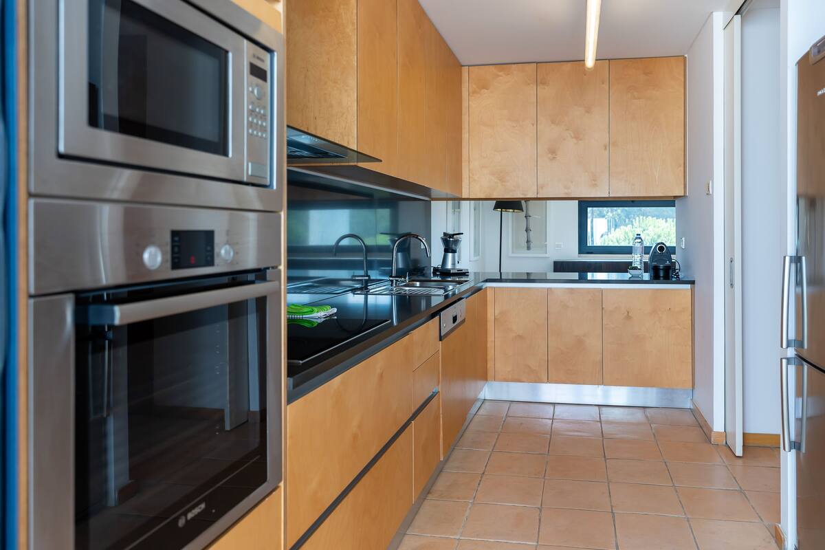 superior villa, 2 bedrooms | private kitchen | full-sized fridge, microwave, espresso maker, electric kettle