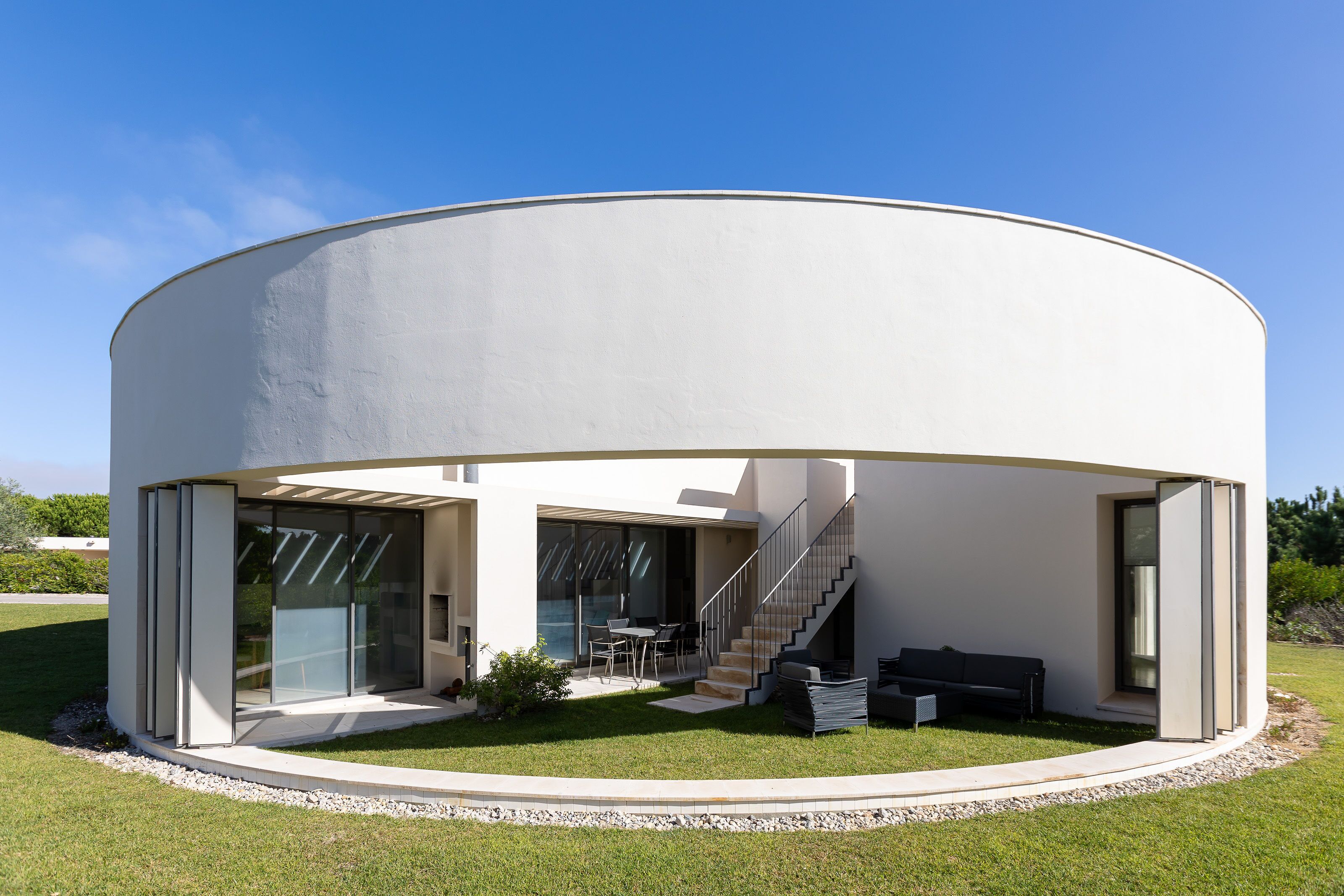 Fachada da propriedade