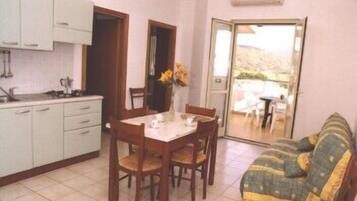 High chair, dining tables