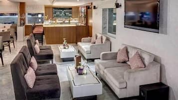 Sala de estar en el lobby