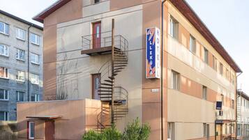 Fassade der Unterkunft