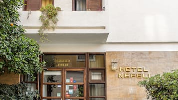 Entrada de la propiedad