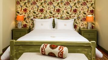 Chambre Standard, 1 lit double, climatisation, vue cour intérieure