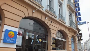 Fassade der Unterkunft