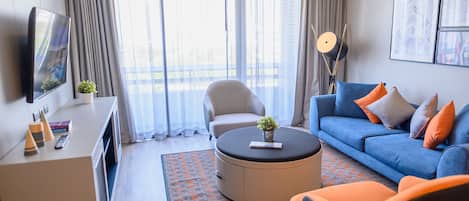 Televisor LCD, llar de foc i reproductor de DVD