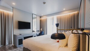 Kamar Premier, 3 kamar tidur | Brankas, meja kerja, setrika/meja setrika, dan Wi-Fi gratis