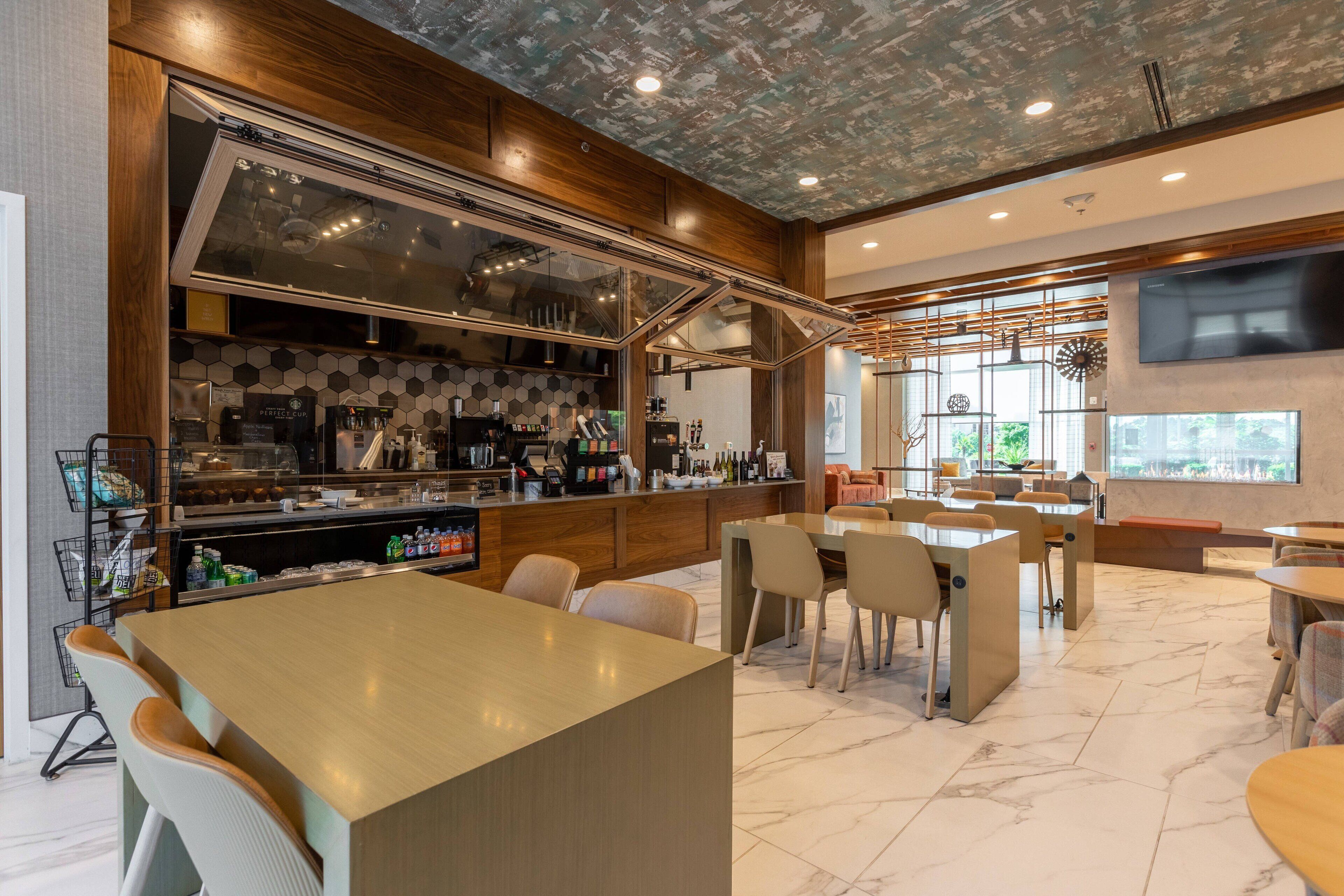 daily cooked-to-order breakfast for a fee